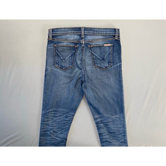 Hudson Riley Relaxed Straight Button Fly Lightweight Stretch Denim Jeans. 24 GUC - Picture 8 of 9